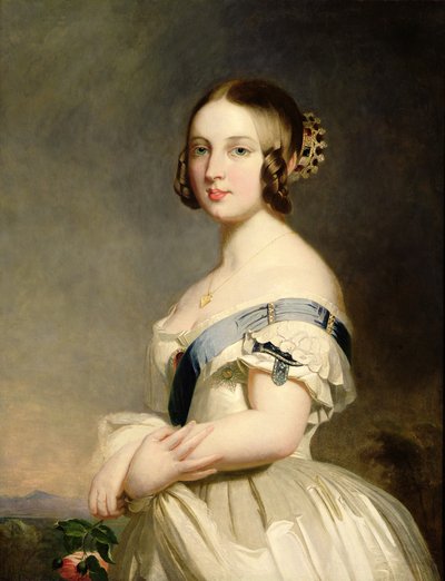 Reina Victoria (1819-1901) de Franz Xaver Winterhalter